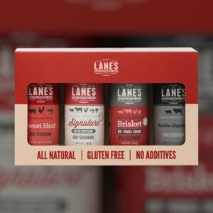 Lanes Rubs 4 pack