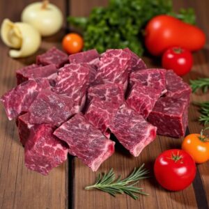 Diced Steak