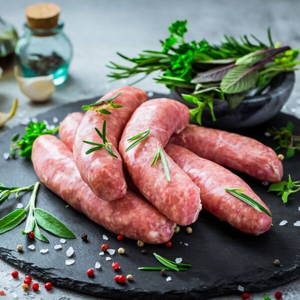 flavoured sausages